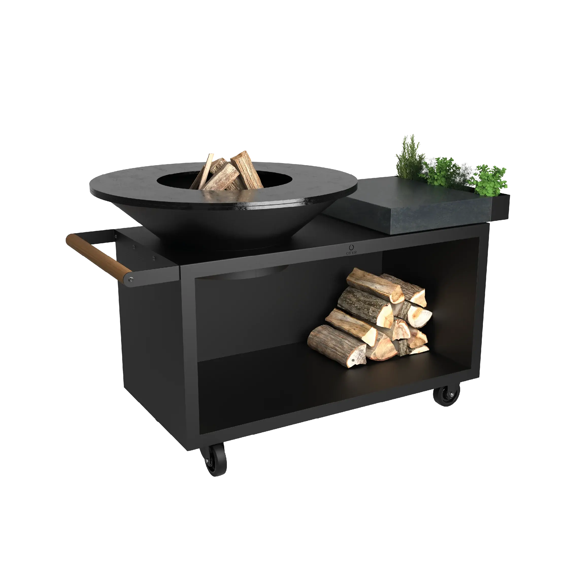 OFYR Island+ Black 100 PRO Ceramic Dark Grey