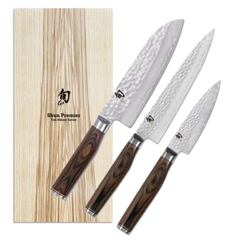 KAI Shun Premier Tim Mälzer Santoku Set 3-teilig