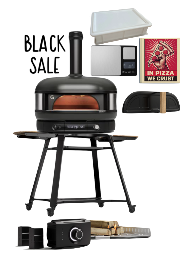 Gozney Dome Gen 2.0 XL Schwarz - Woodfire Set inkl. Gestell