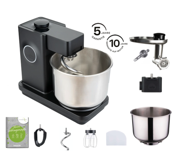 Wilfa Küchenmaschine Probaker V2 Grau - Back Mega Set