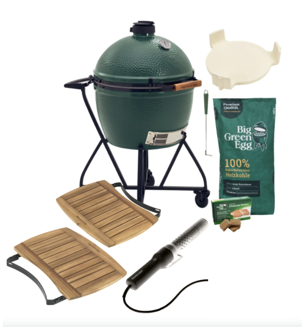Big Green EGG XLarge Komplett Set   Big Green EGG XLarge Komplett Set