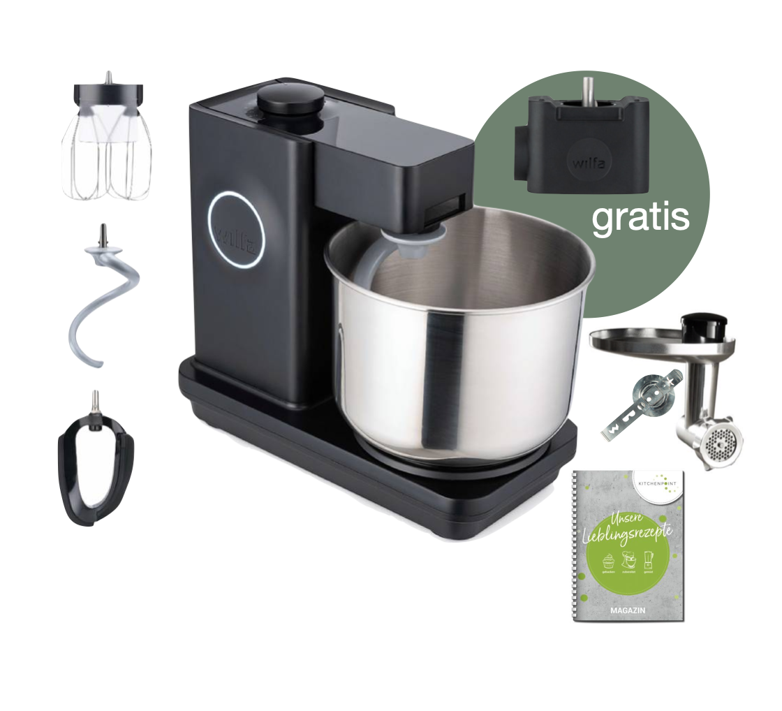 Wilfa Küchenmaschine Probaker schwarz - BBQ Set