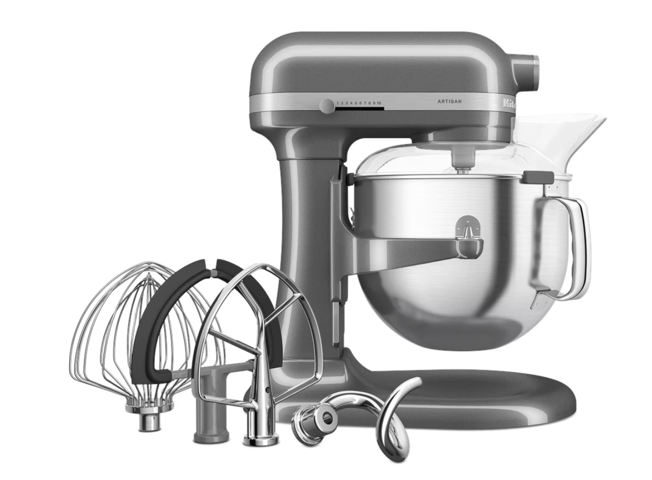KitchenAid Küchenmaschine 6,6L ARTISAN - Medallion Silber KitchenAid Küchenmaschine 6,6L ARTISAN - Medallion Silber