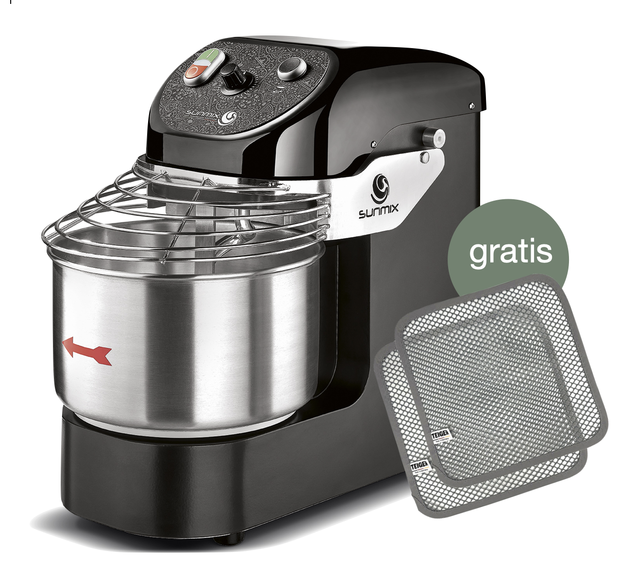 Sunmix Easy Line 6 Spiralkneter Schwarz 