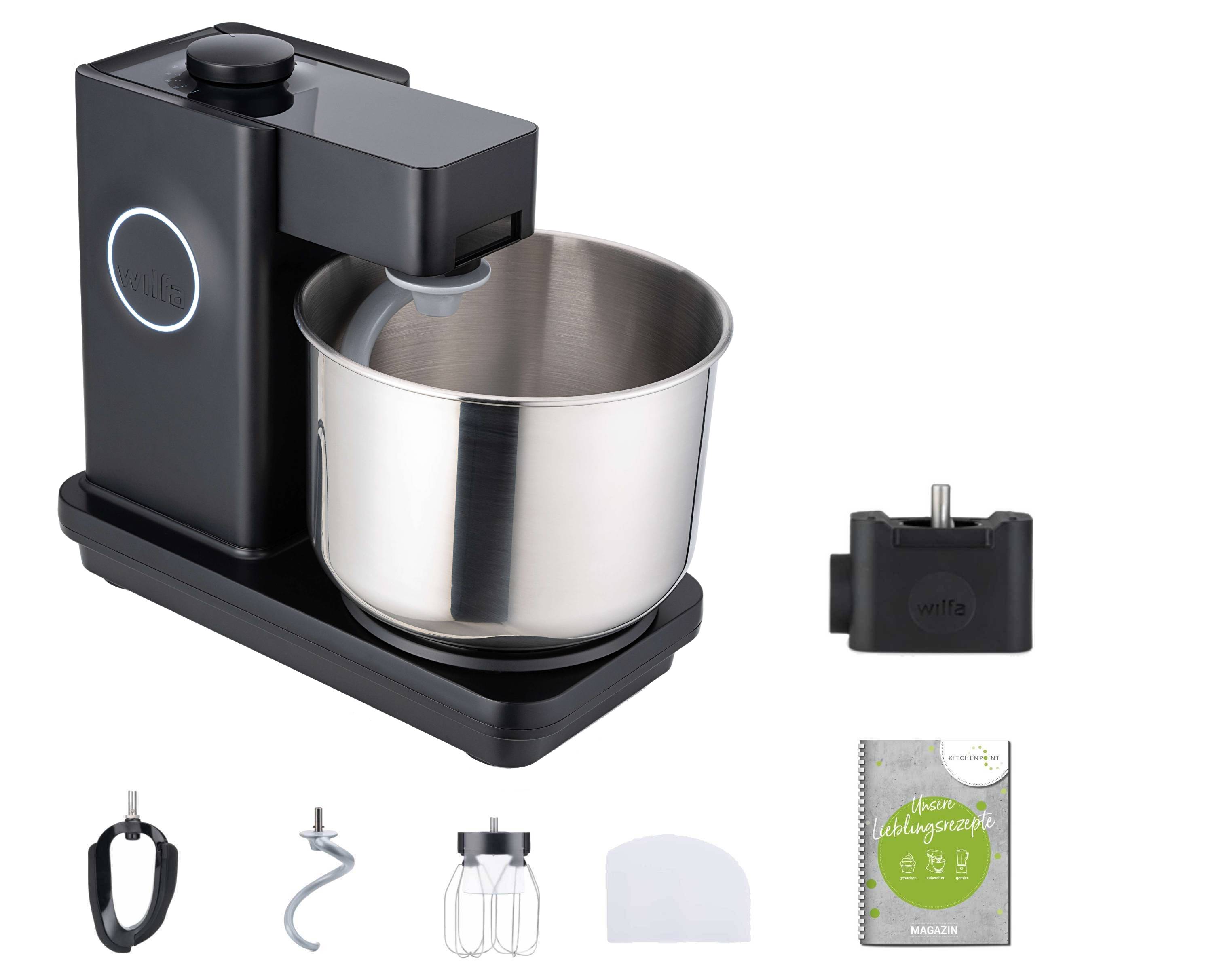Wilfa Küchenmaschine Probaker schwarz - Adapter Set