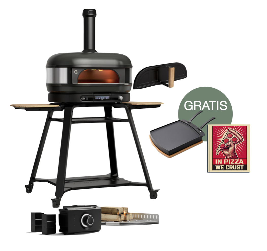 Gozney Dome Gen 2.0 XL Schwarz - Woodfire Set inkl. Gestell