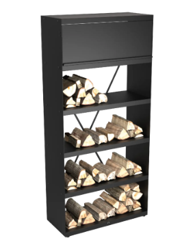 OFYR Wood Storage Black 100
