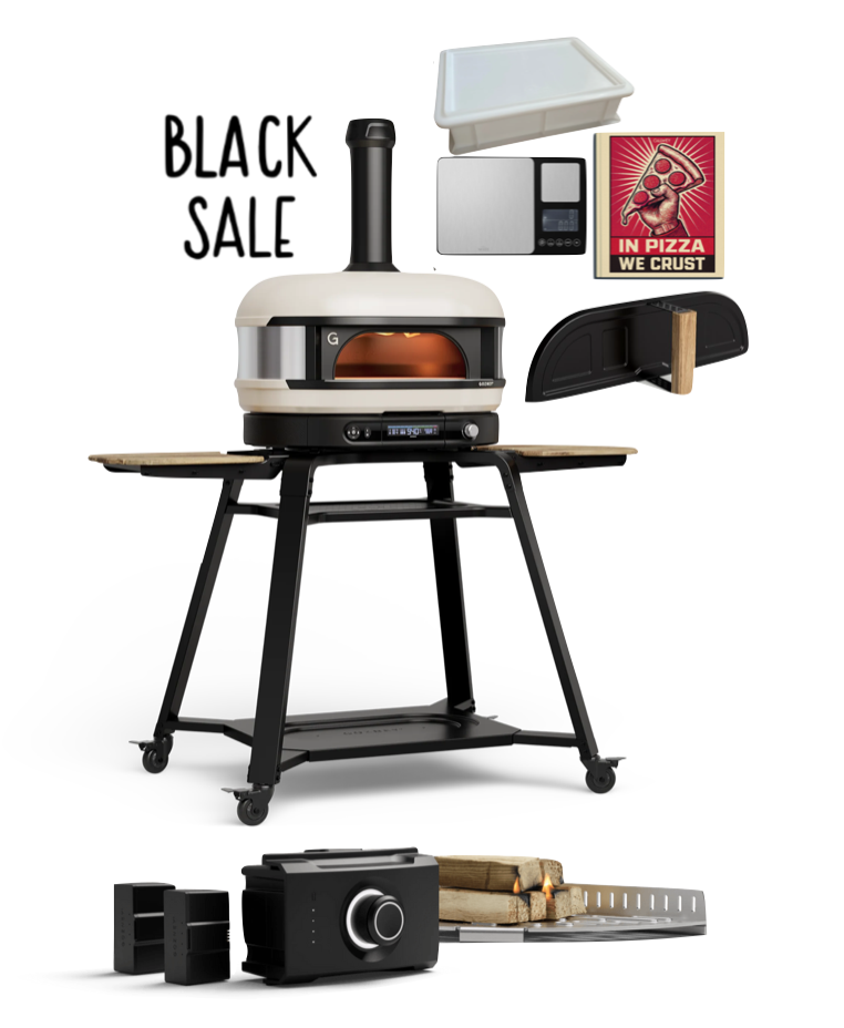 Gozney Dome Gen 2.0 Creme - Woodfire Set inkl. Gestell