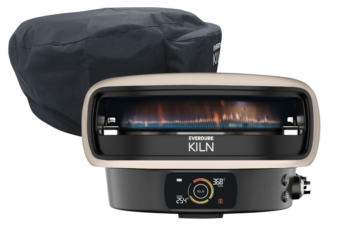 Everdure KILN DR Digitaldisplay, 2-Brenner Desert Grey inkl. Abdeckhaube