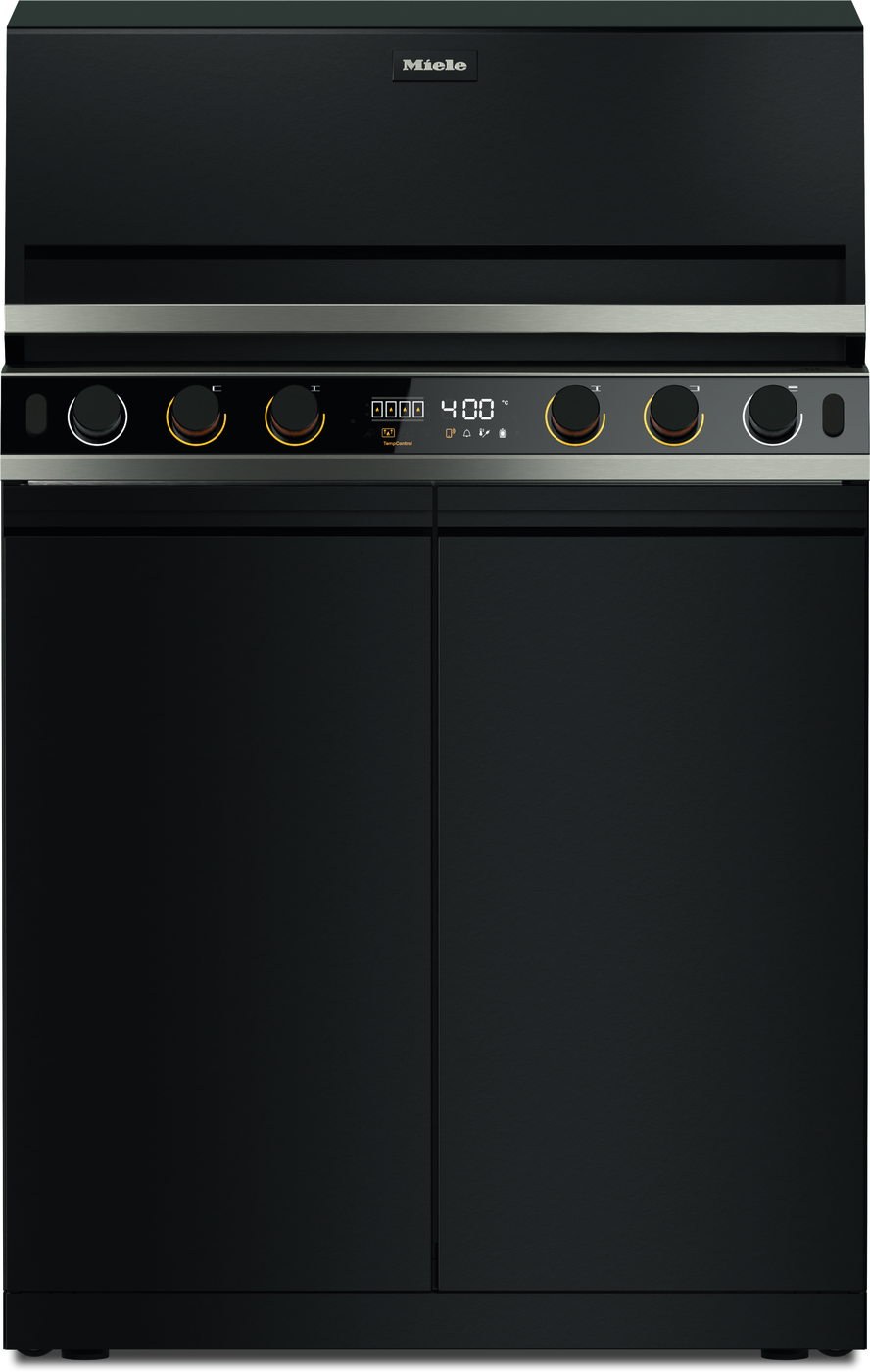 Miele Dreams Outdoorküche Fire Pro IQ L 4PB - Gasgrill Modul mit Einlegeboden