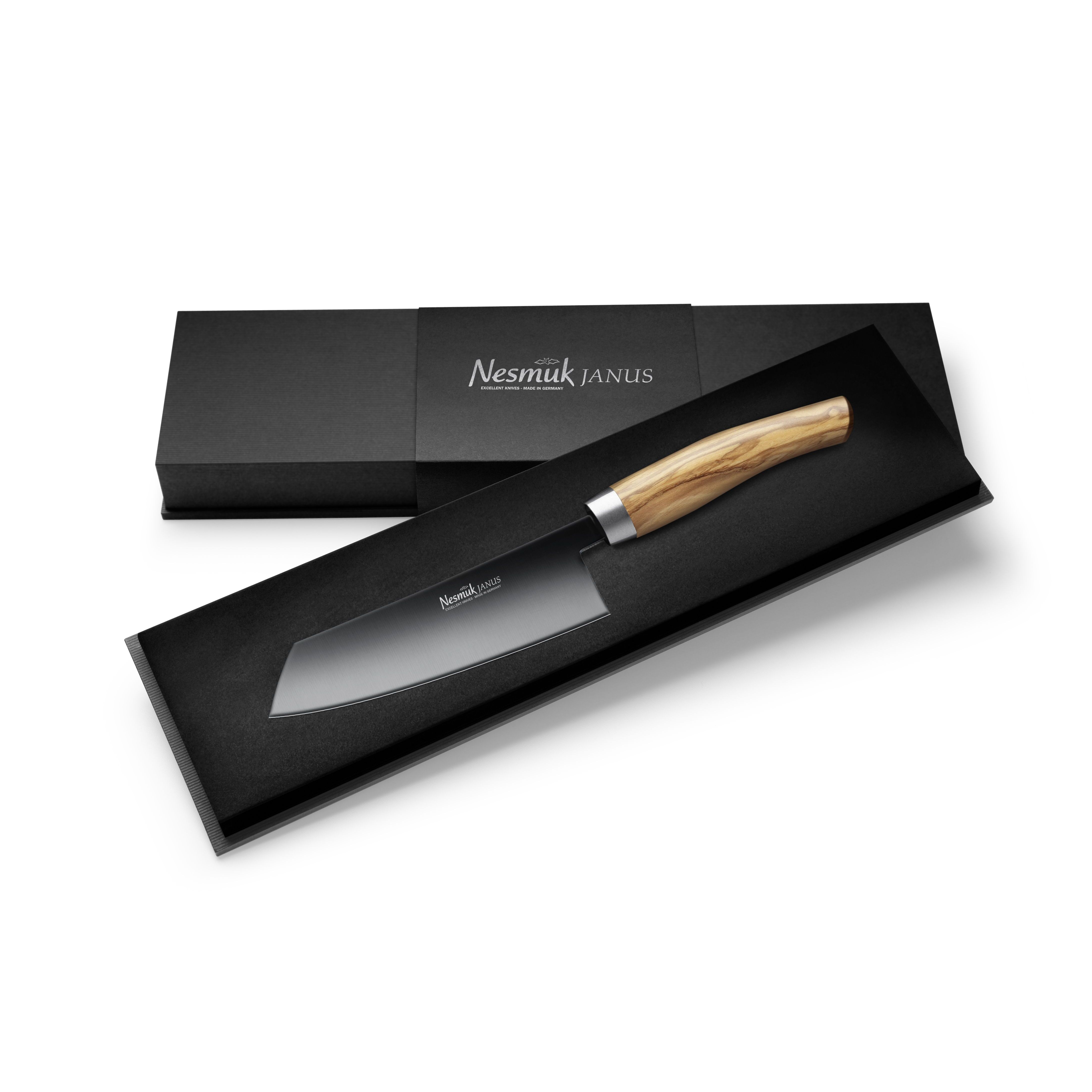 Nesmuk Janus Kochmesser 140 Olivenholz  Nesmuk Janus Kochmesser 140 Olivenholz